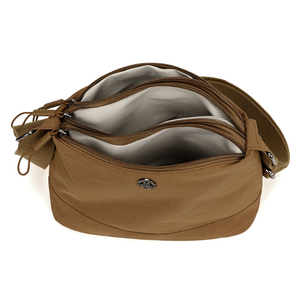 Lightweight Nylon Women's Convertible Shoulder Bag, Large Capacity Crossbody, Multiple Compartments,Nylon Hand bag.