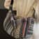 Foldable Crossbody with Zipper Closure, Tribal Style Shoulder Bag, Striped Flag Theme, Hand Washable Edge Painted Lining