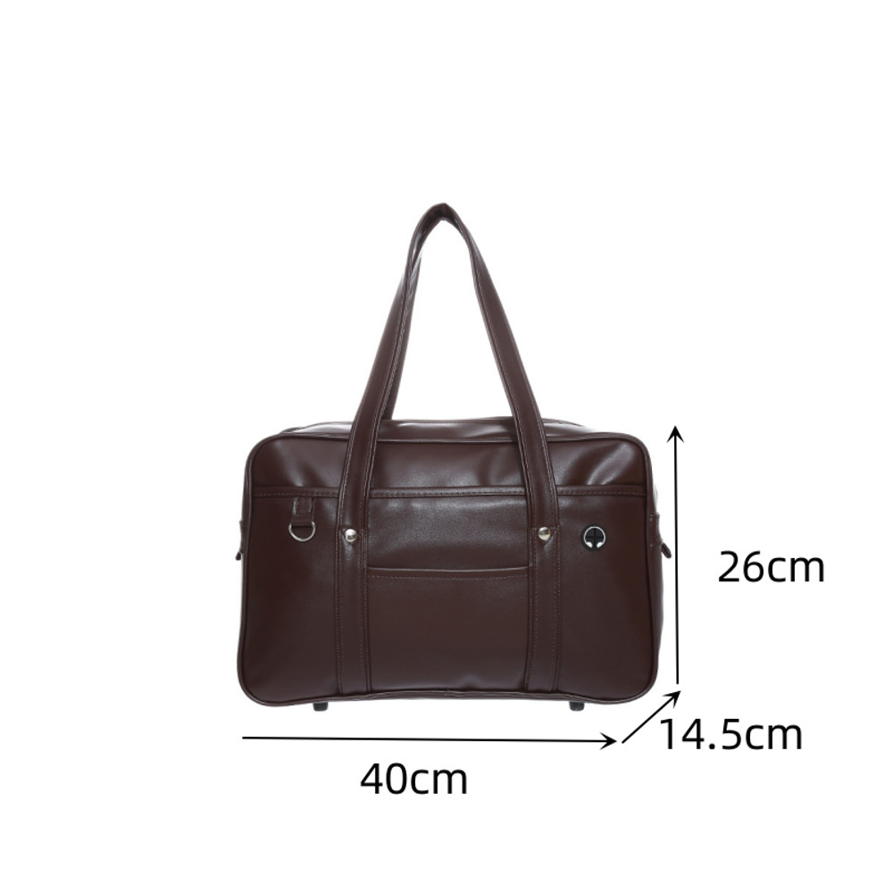 Wear Resistant Waterproof Two Dimensional Student Messenger Handbag Uniform Bag Girl One Shoulder S 4