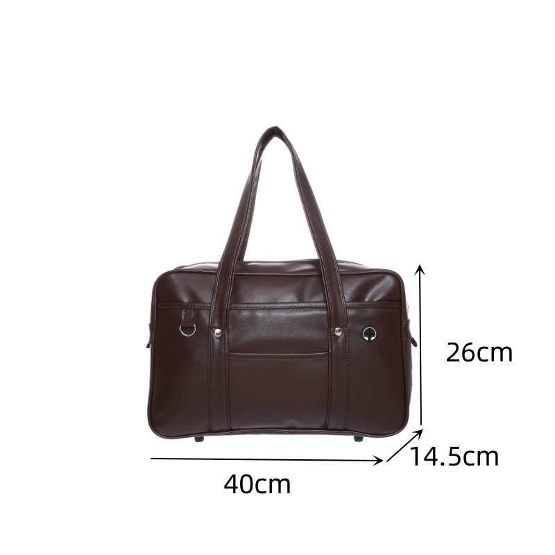 Wear Resistant Waterproof Two Dimensional Student Messenger Handbag Uniform Bag Girl One Shoulder S 4