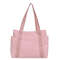 New Womens Bag Solid Color Tote Bag Large Capacity Nylon Shoulder Bag Simple Mommy Go Out Bag Leisu 0