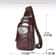 The Latest BULLCAPTAIN Leather Chest Bag For Men Classic Large Capacity Casual Messenger 5