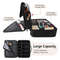 Professional Makeup Case, Large Capacity Cosmetic Organizer, Brush and Barber Bag for Makeup Artists and Hair Stylists