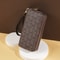 Fashion Long Wallets For Women Wristlet Wallet Double Zipper Clutches Phone Holder Purse With Big L 0