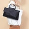 Fashion Casual Synthetic Leather Crossbody Bag, Women's Alligator Flap Shoulder Purse for Wedding and Dinner
