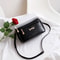 Fashion Casual Synthetic Leather Crossbody Bag, Women's Alligator Flap Shoulder Purse for Wedding and Dinner