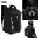 Motorcycle Backpack, Waterproof Biker Riding Helmet Bag, Outdoor Sports Reflective Laptop Backpack for Business Travel