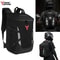 Motorcycle Backpack, Waterproof Biker Riding Helmet Bag, Outdoor Sports Reflective Laptop Backpack for Business Travel