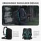 Motorcycle Backpack, Waterproof Biker Riding Helmet Bag, Outdoor Sports Reflective Laptop Backpack for Business Travel
