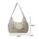 Soft Cloth Shoulder Bag for Women, Trendy Spring Casual Style, Big Solid Color Student Handbags Crossbody Bags