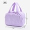 Lightweight Makeup Bag for Women, Large Capacity Travel Cosmetic Pouch, Portable Wash Bag, Handheld Toiletry Organizer