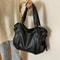 High Quality Contrasting Colors, Soft Interior, Women's Handbags, Fashion Zipper Compartment Shoulder Bags