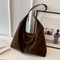 Large Capacity Women Tote Bag Vintage Suede New Fashion Trend Crossbody Bag Autumn Winter Shoulder 0