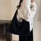 Large Capacity Women Tote Bag Vintage Suede New Fashion Trend Crossbody Bag Autumn Winter Shoulder 3