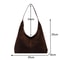 Large Capacity Women Tote Bag Vintage Suede New Fashion Trend Crossbody Bag Autumn Winter Shoulder 4