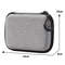 Mini Grey Digital Product Storage Bag Portable Headphone USB Data Cable Charger U Stick Storage Case Shockproof Protective Case