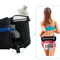 Running Waist Belt For Marathon Trail Dual Pocket Sports Fanny Pack Water Bottle Holder Waist Bag F 4