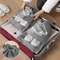 Portable Shoe Storage Bag, Waterproof Hanging Closet Organizer, Classified Draw Bag, Multi Pocket Clothing Organizer