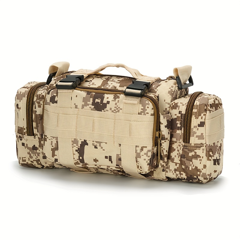 Sport Waist Bag Camouflage Pocket, Outdoor Multifunctional Waist Bag, Climbing Waist Bag, Tactical Large Capacity Bag