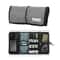 Travel Cable Charger Phone Accessories Bag Organizer, Electronic Organizer Cord Pouch, Roll Up Tech Carrying Case