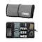 Travel Cable Charger Phone Accessories Bag Organizer, Electronic Organizer Cord Pouch, Roll Up Tech Carrying Case