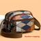 Stylish Contrast Color Matching, Geometric Mini Crossbody Bag, Small Multi Pocket Daily Commuter