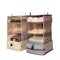 Dormitory Wardrobe Storage Artifact Hanging Multi Functional Travel Bag Underwear Socks Compression 4