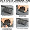 Combination Lock Smell Proof Cigarette Smoking Bag Tobacco Herbs Stash Box Secure Cigar Grinder Pip 4