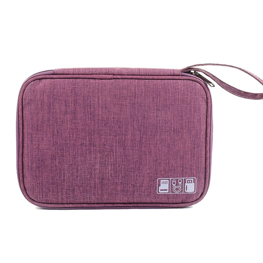 Data Cable Organizer Digital Storage Bag Waterproof Travel Case For Electronic Devices Earphone Lin 8