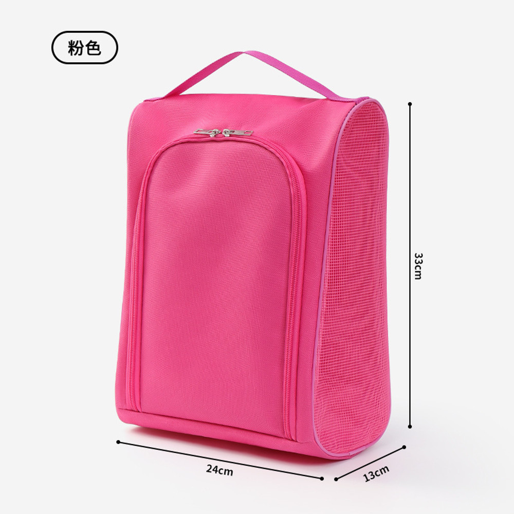 Travel Shoe Storage Bag Black Oxford Cloth Portable Business Slipper Bag Football And Basketball Sh 6