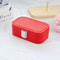 Korean Portable Jewelry Storage Box, Simple Snap Button Earrings Organizer, Necklace Ring Travel Jewelry Case