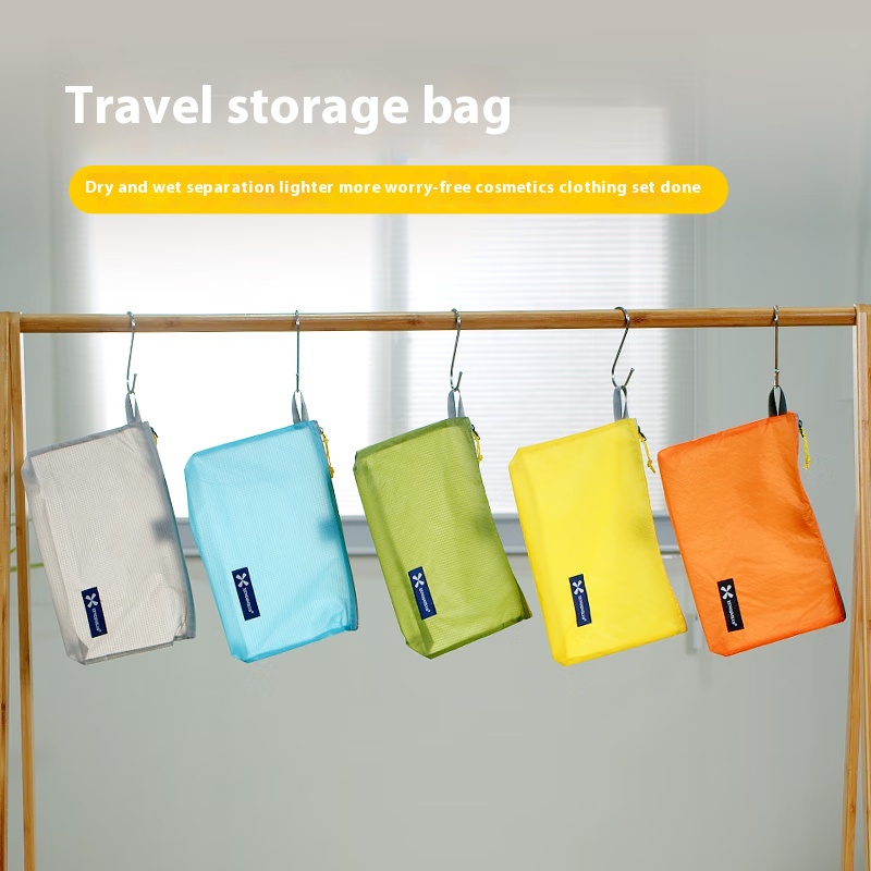 Large Capacity Travel Clothes Organizer Passport Holder Toiletry Bag Waterproof Document Bag Card I 1