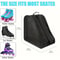 ThreeLayer Large Capacity Skate Storage Bag Handheld Thickened Skate Bag Adjustable Shoulder Strap 9