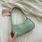 Soft Leather Women Shoulder Underarm Bags Casual Solid Color Small Top-Handle Handbags Ladies Fashion Shoulder Bags
