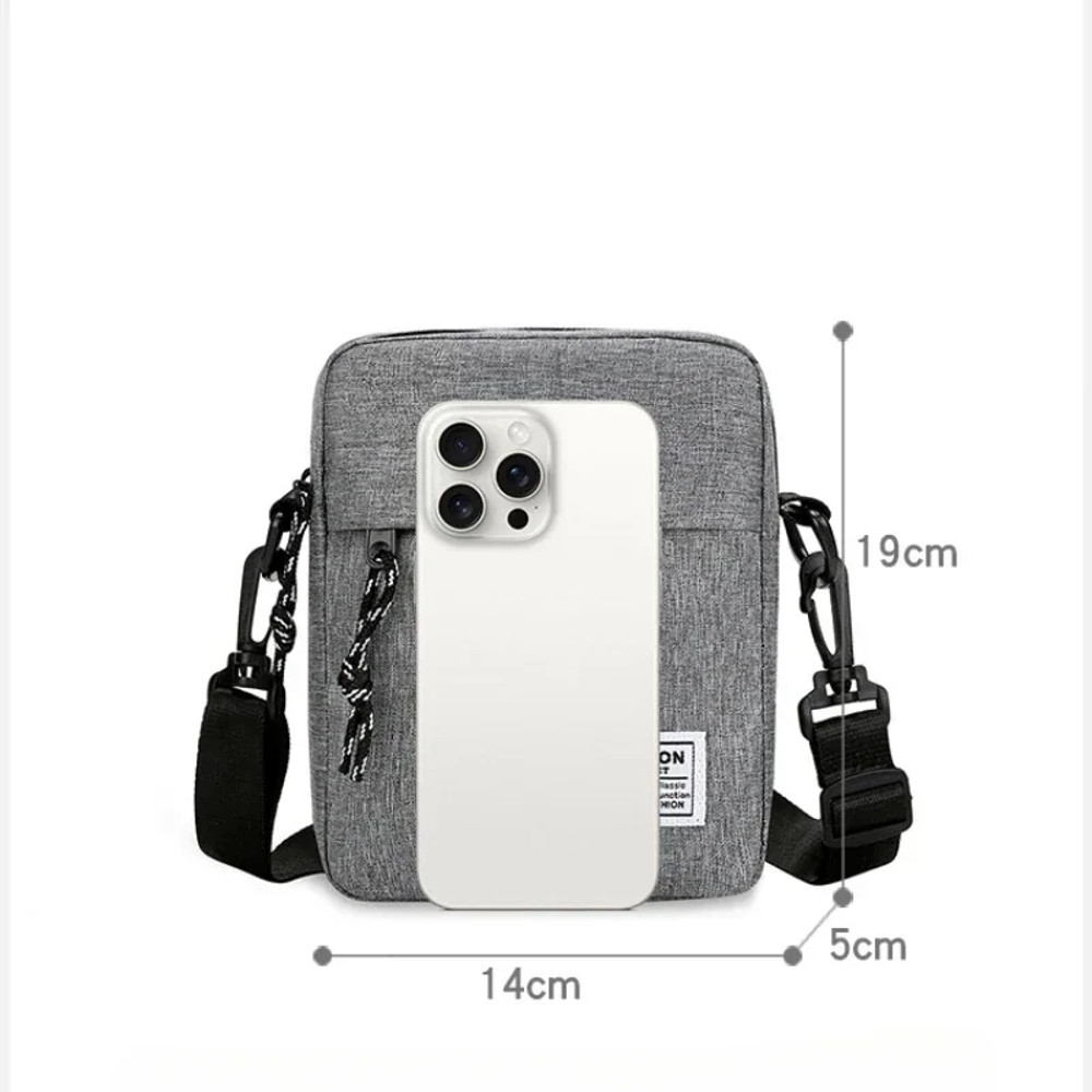 Diagonal Backpack Chest Bags, Men's Small Bag, Mobile Phone Waist Pack, Light Boy Mini Casual Bag, Shoulder Bags Trendy