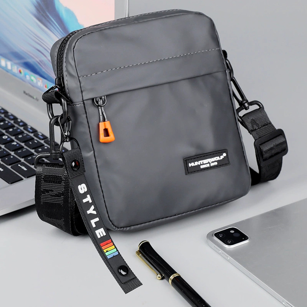 Diagonal Backpack Chest Bags, Men's Small Bag, Mobile Phone Waist Pack, Light Boy Mini Casual Bag, Shoulder Bags Trendy