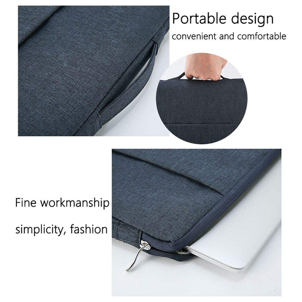 Laptop Sleeve Bag, Soft Cover Handbag, Portable Inch Laptop Case for Macbook, Dell, HP, Lenovo