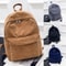 Fashion Women Corduroy, New Trend Backpack, School Backpack, College Women Solid Color, Travel Shoulder Bags, Teenagers