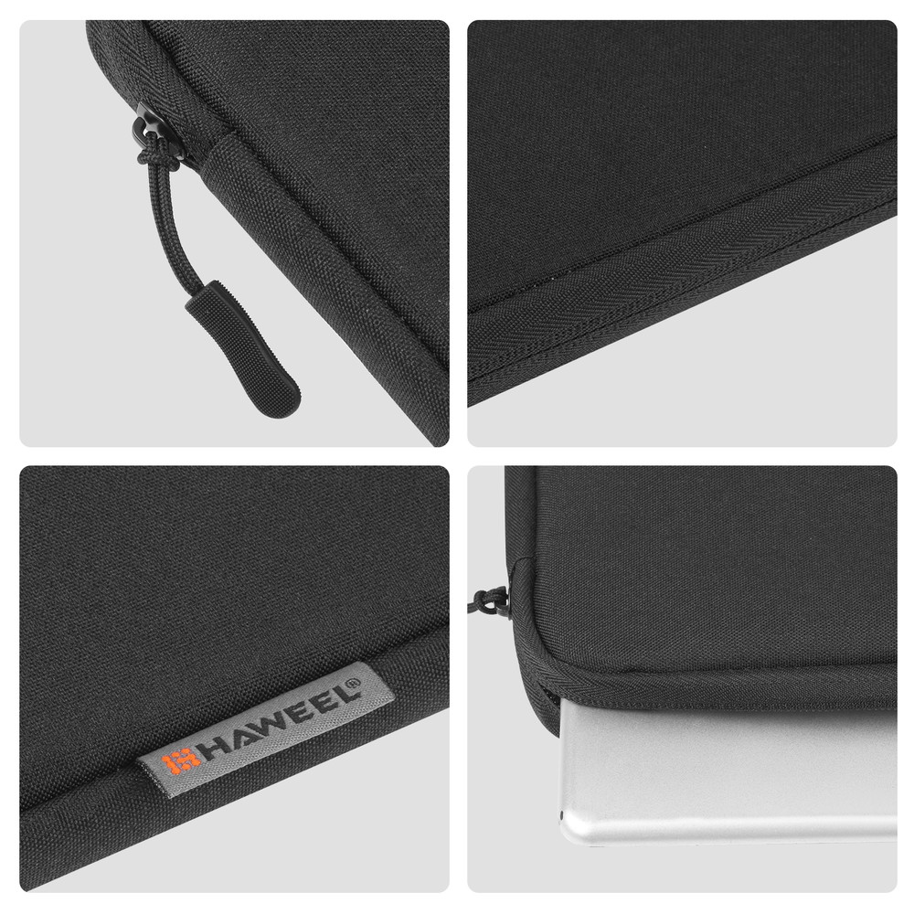 Protect your laptop with HAWEEL zipper sleeve case Laptop bag , lightweight, shockproof, and durable