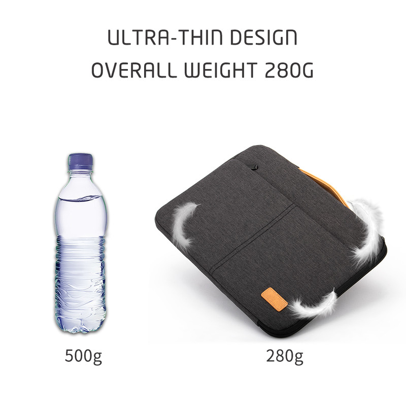 Laptop Sleeve Bag 14 156 Inch Notebook Pouch For Macbook HP Dell Acer Shockproof Computer Briefcase 3