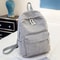 Unisex Corduroy Backpack, Women Schoolbag, Anti-theft Shoulder Bag, Classic Campus Knapsack for Teens