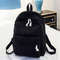 Unisex Corduroy Backpack, Women Schoolbag, Anti-theft Shoulder Bag, Classic Campus Knapsack for Teens