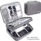 Portable Waterproof Digital Organizer, Travel Cable Storage Bag, USB Charger Plug, Electronic Cable Organizer
