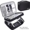 Portable Waterproof Digital Organizer, Travel Cable Storage Bag, USB Charger Plug, Electronic Cable Organizer