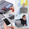 Portable Waterproof Digital Organizer, Travel Cable Storage Bag, USB Charger Plug, Electronic Cable Organizer