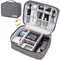 Portable Waterproof Digital Organizer, Travel Cable Storage Bag, USB Charger Plug, Electronic Cable Organizer
