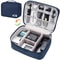 Portable Waterproof Digital Organizer, Travel Cable Storage Bag, USB Charger Plug, Electronic Cable Organizer