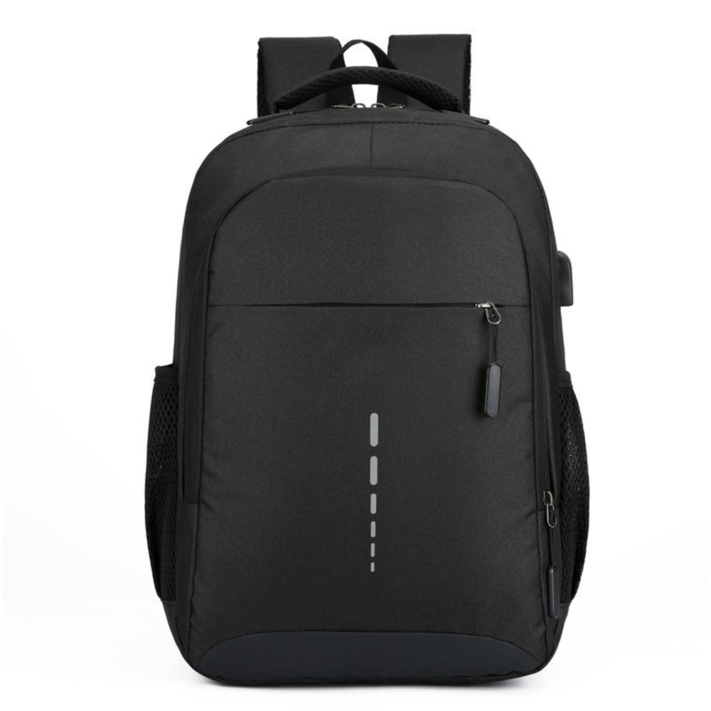Men Large Capacity Travel Laptop Backpack, Classic Waterproof School Bag, USB Charging Casual bolsas Backpack