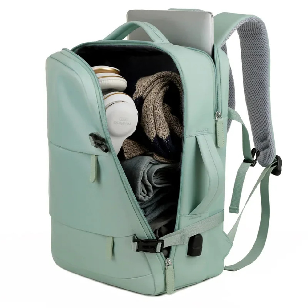 Large Capacity Waterproof Backpack Men Womens Multifunction Journey Bag With Shoe Storage Dry And W 2