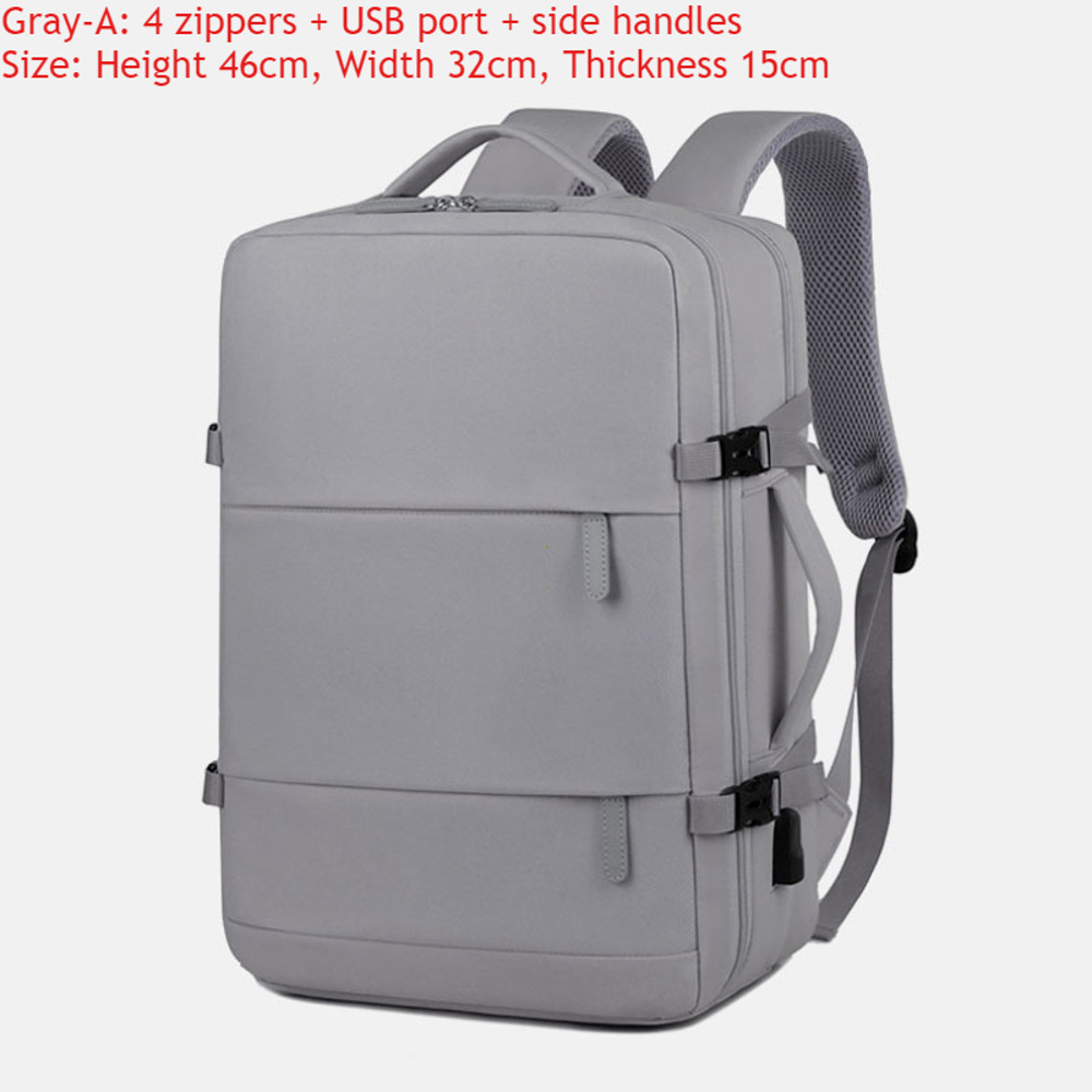 Large Capacity Waterproof Backpack Men Womens Multifunction Journey Bag With Shoe Storage Dry And W 5